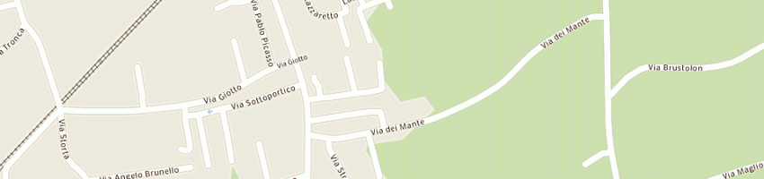 Mappa della impresa pontin mirco a MONTEBELLUNA