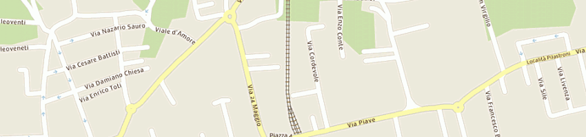 Mappa della impresa wonder control srl a MONTEBELLUNA