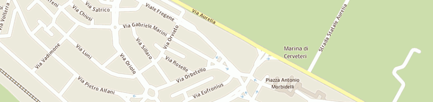 Mappa della impresa poste italiane a CERVETERI