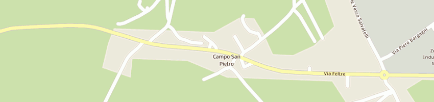 Mappa della impresa salformdi comiotto gianluigi (sas) a MEL