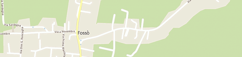 Mappa della impresa carpenteria cabbia (snc) a FOSSO 