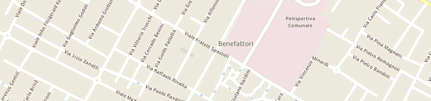 Mappa della impresa texim sud srl a FORLI 