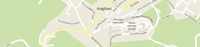 Mappa della impresa direzione didattica a ANGHIARI