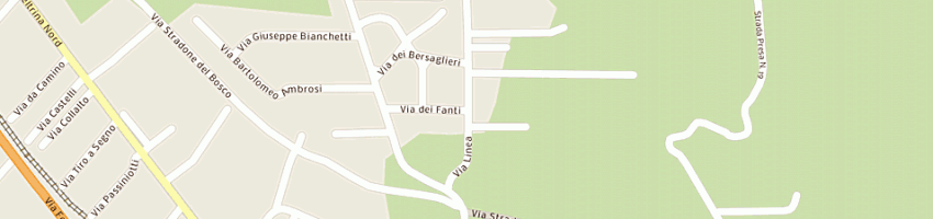 Mappa della impresa gallina attilio a MONTEBELLUNA