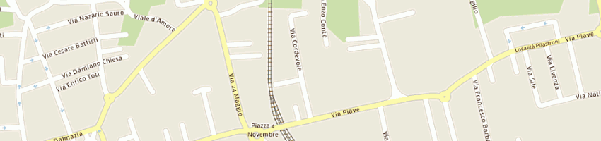 Mappa della impresa lazzaroni giancarlo a MONTEBELLUNA