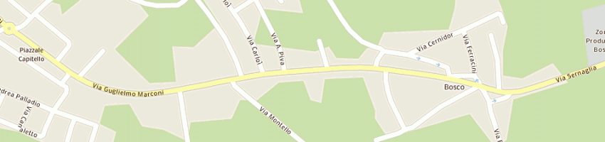 Mappa della impresa guizzo david a VIDOR