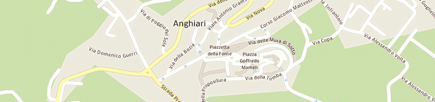 Mappa della impresa bozzini gastone a ANGHIARI