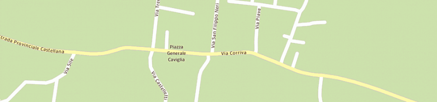 Mappa della impresa bar al porticale a VEDELAGO