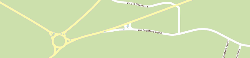Mappa della impresa contessi carlo srl a RAVENNA