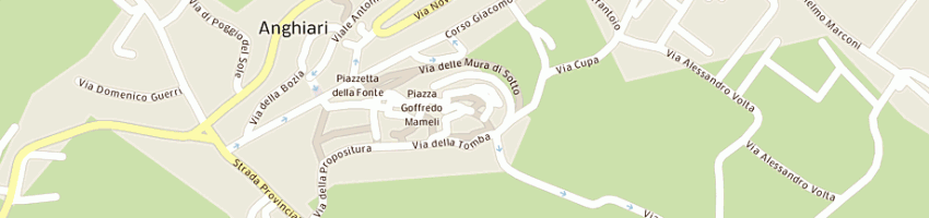 Mappa della impresa libera universita' dell'autobiografia a ANGHIARI