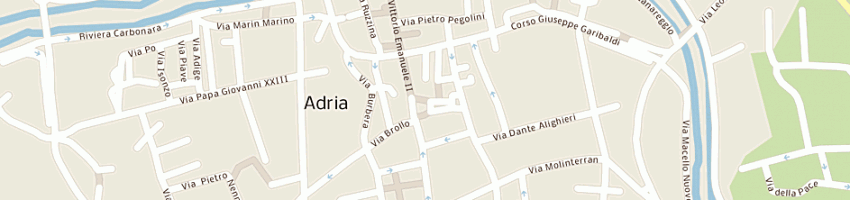 Mappa della impresa fracon mario a ADRIA