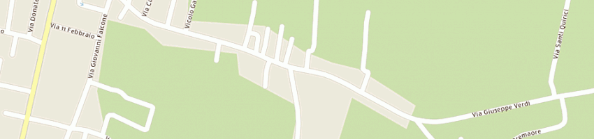 Mappa della impresa bilato claudio a FOSSO 