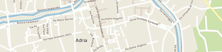 Mappa della impresa pr sas di rigoni alessandro e c a ADRIA