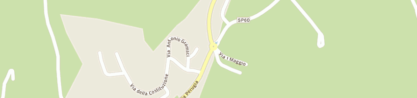Mappa della impresa trippetta ugo a MONTELEONE D ORVIETO