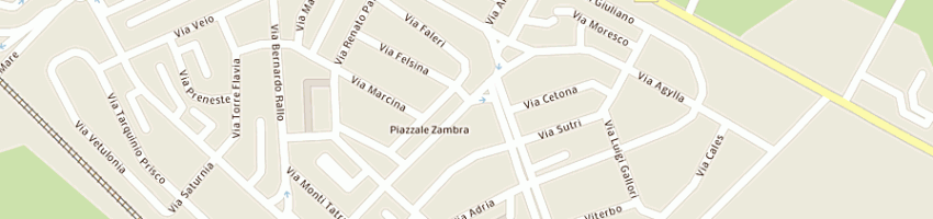 Mappa della impresa anselmi raniero a CERVETERI