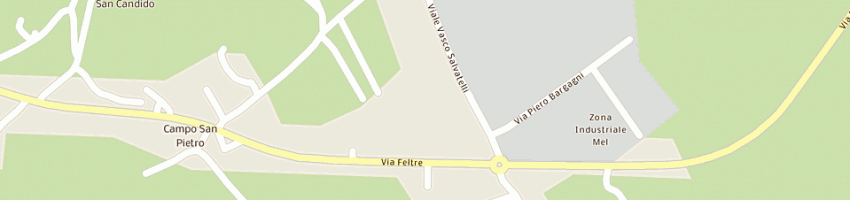 Mappa della impresa holz lebend di titton carla e c sas a MEL