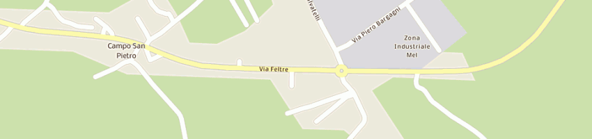 Mappa della impresa stradiotto marina a MEL