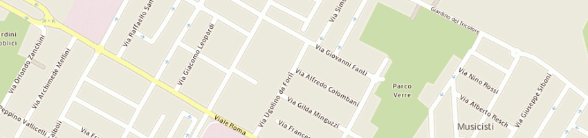 Mappa della impresa ras 2 srl a FORLI 