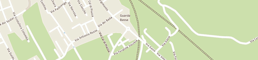 Mappa della impresa ghiaia e calcestruzzi valle del piave di ruggero lucchese e c (sas) a MONTEBELLUNA