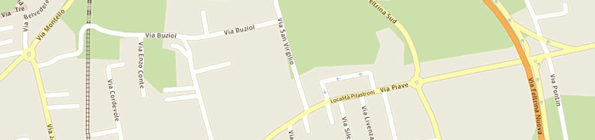 Mappa della impresa berton adriano a MONTEBELLUNA