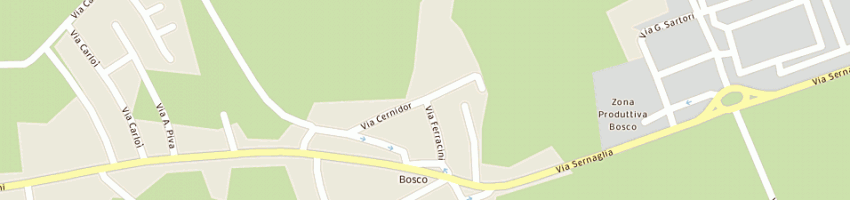 Mappa della impresa molin fratelli di gianfranco e luciano (snc) a VIDOR