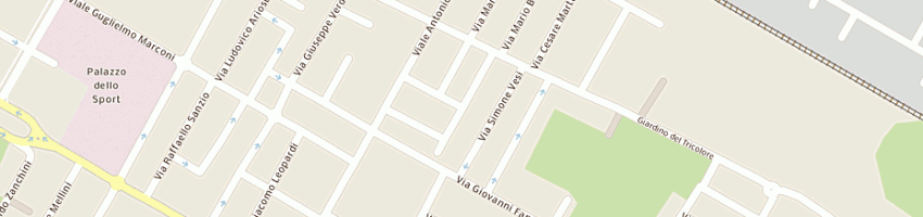 Mappa della impresa casadei fabio a FORLI 