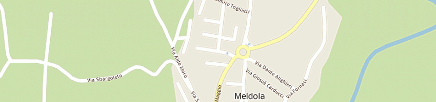 Mappa della impresa dng auto di cortesi franco a MELDOLA