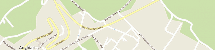 Mappa della impresa ciofini giuseppe a ANGHIARI