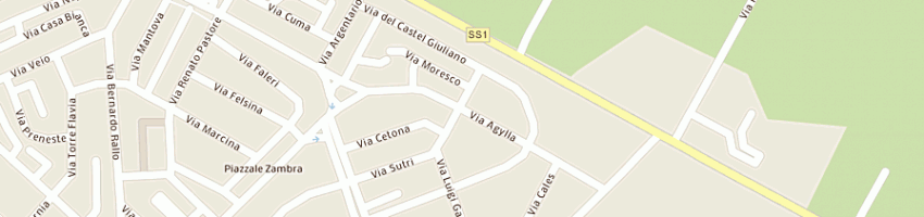 Mappa della impresa manunta madelaide a CERVETERI