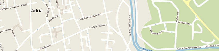Mappa della impresa toso e co srl a ADRIA