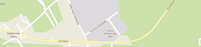 Mappa della impresa tan production srl a MEL