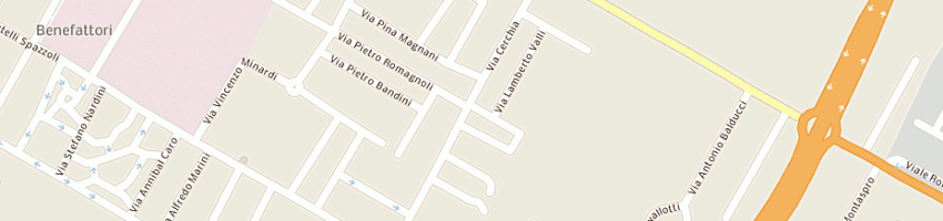 Mappa della impresa arpo di argnani ermanno e c sas a FORLI 