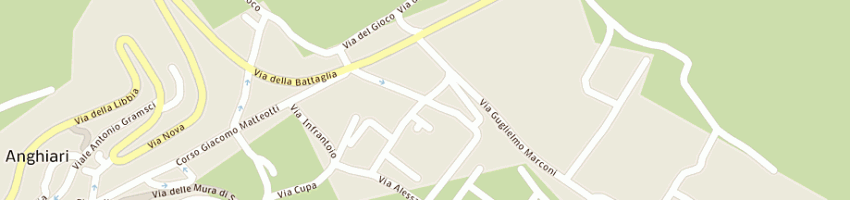 Mappa della impresa l'antica macelleria (snc) a ANGHIARI