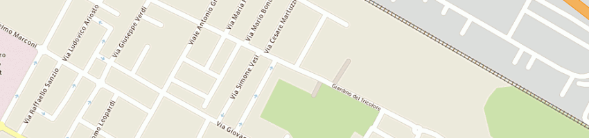 Mappa della impresa stc spa a FORLI 
