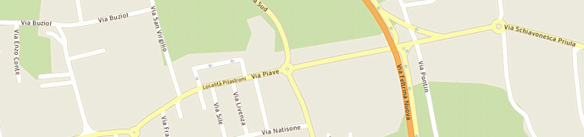 Mappa della impresa il bel paese snc di baratto le c a MONTEBELLUNA