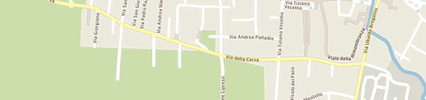 Mappa della impresa parrocchia dei santi felice e fortunato martiri a NOALE