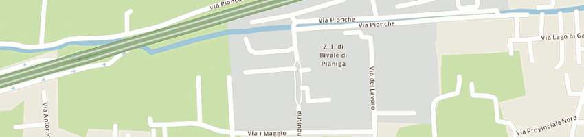 Mappa della impresa vieiap srl a DOLO