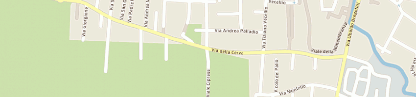 Mappa della impresa giacometti orazio a NOALE