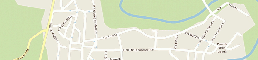 Mappa della impresa cangini vittorio a MELDOLA