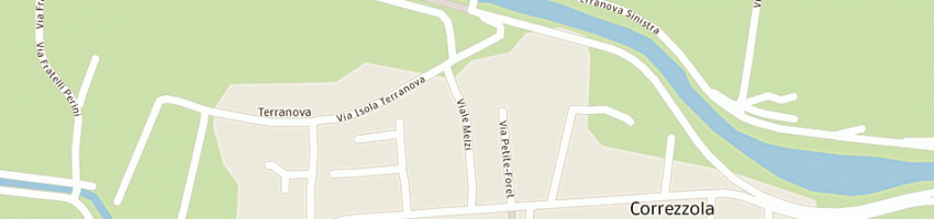 Mappa della impresa scuola elementare a CORREZZOLA