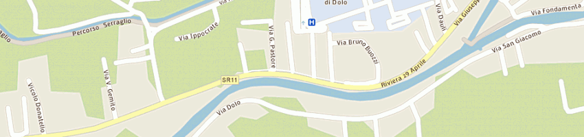 Mappa della impresa poszavecz antonietta a DOLO
