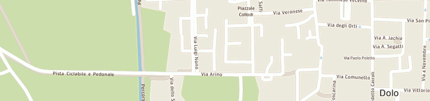 Mappa della impresa piccione giuseppe a DOLO