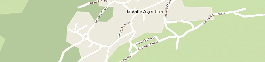Mappa della impresa andrich riccardo e c - sas a LA VALLE AGORDINA