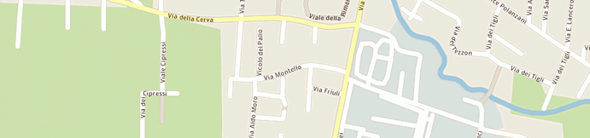 Mappa della impresa ottica - optometria barbiero snc a NOALE