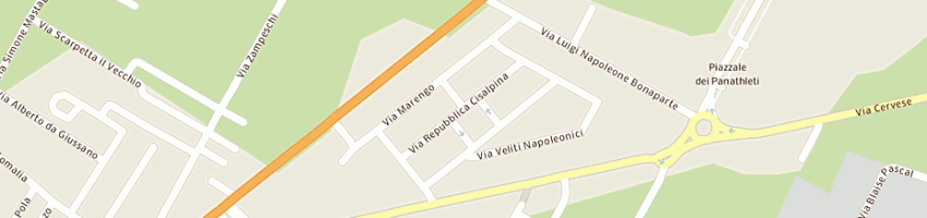 Mappa della impresa garavini elisa a FORLI 