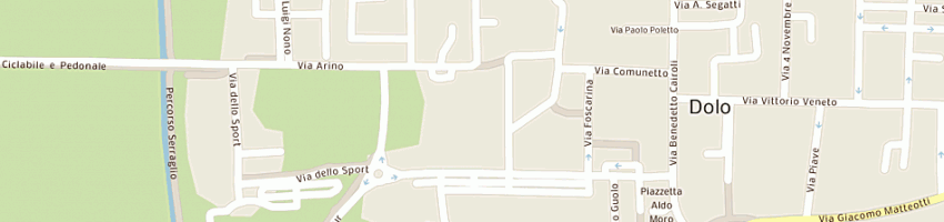 Mappa della impresa pavan matteo a DOLO