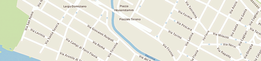 Mappa della impresa us ladispoli srl a LADISPOLI