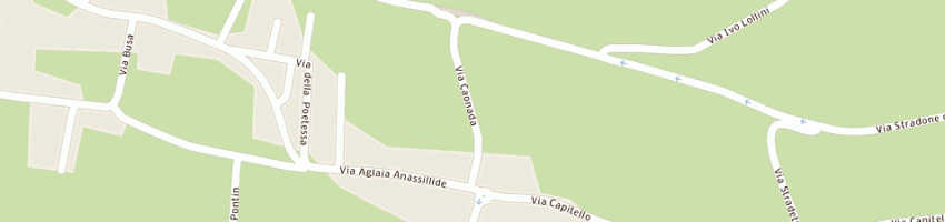 Mappa della impresa bar centrale a MONTEBELLUNA