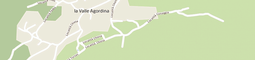Mappa della impresa costantini renzo a LA VALLE AGORDINA