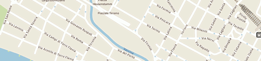 Mappa della impresa edicola firenze di del vecchio marco e zarantonello adriano snc a LADISPOLI